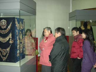 Японская делегация в музее